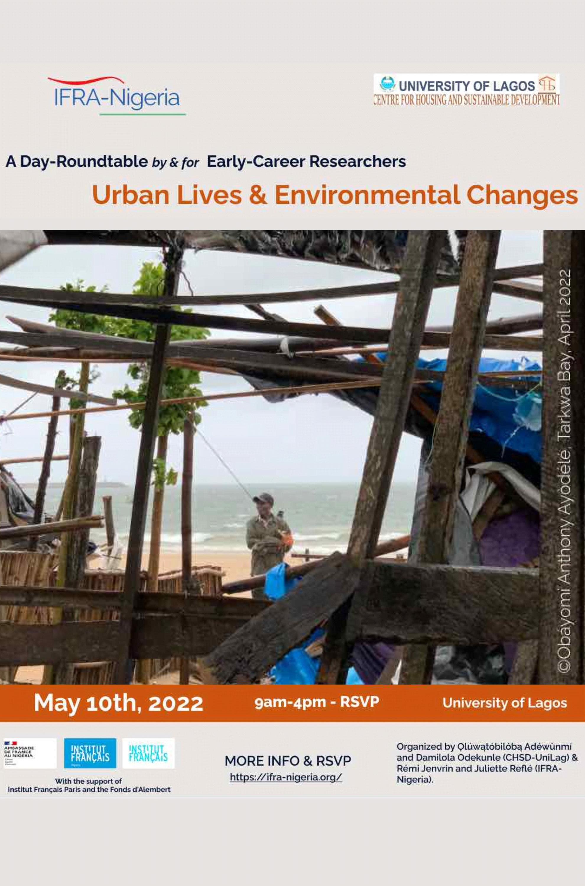 One-Day Roundtable "Urban Lives & Environmental Changes" - May 10th, UniLag