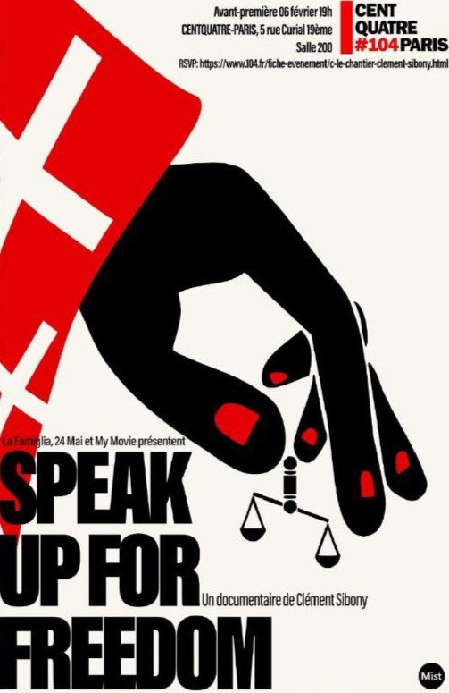 IMAGE poster Speak up freedom