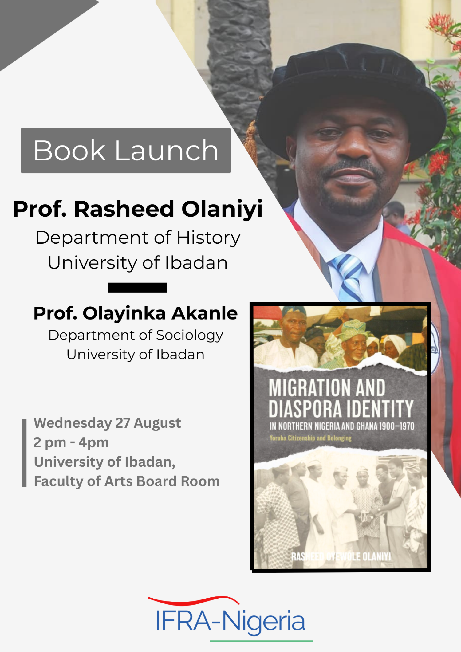 Olaniyi Book Launch Poster Web