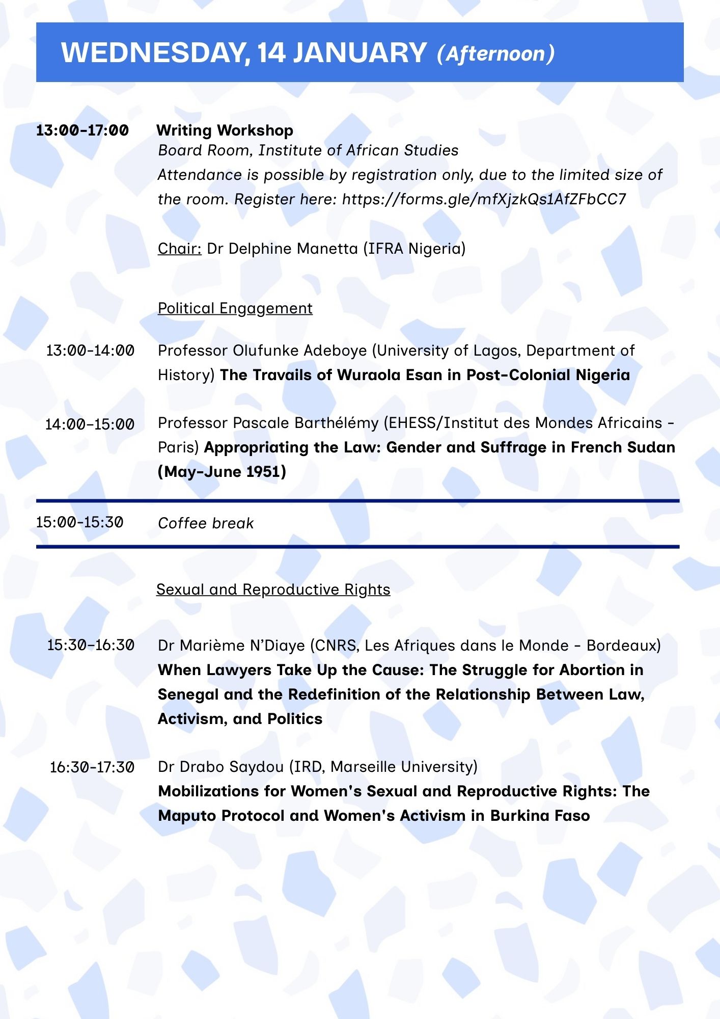 GLOW Seminar Porgram 5