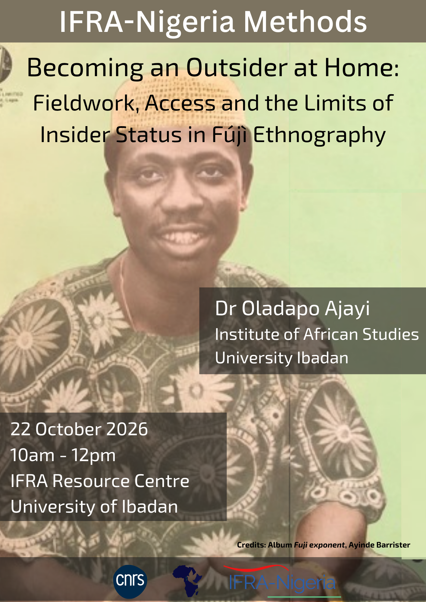 MS Ajayi Poster