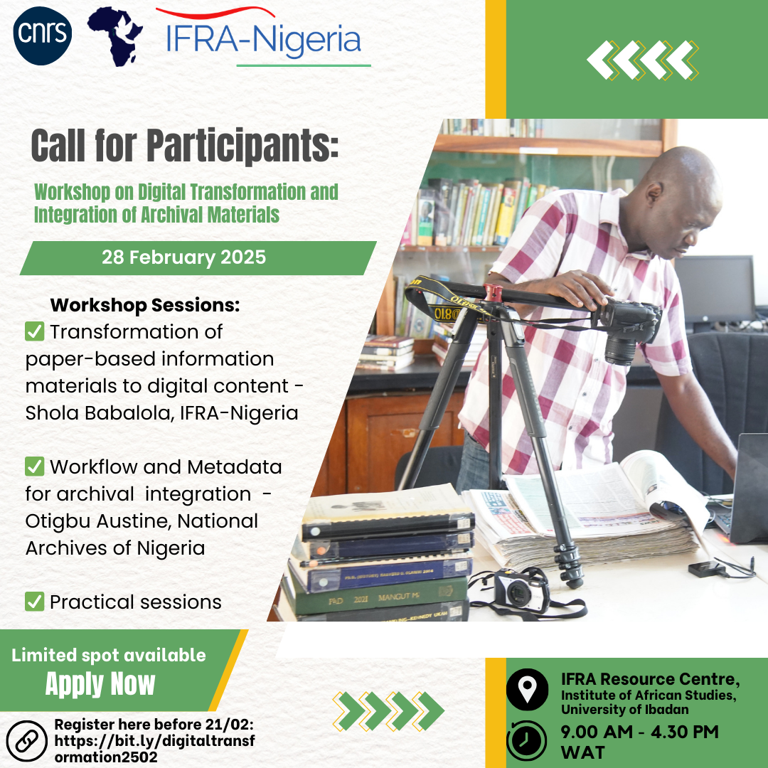Workshop - Digital transformation and integration of archival materials
