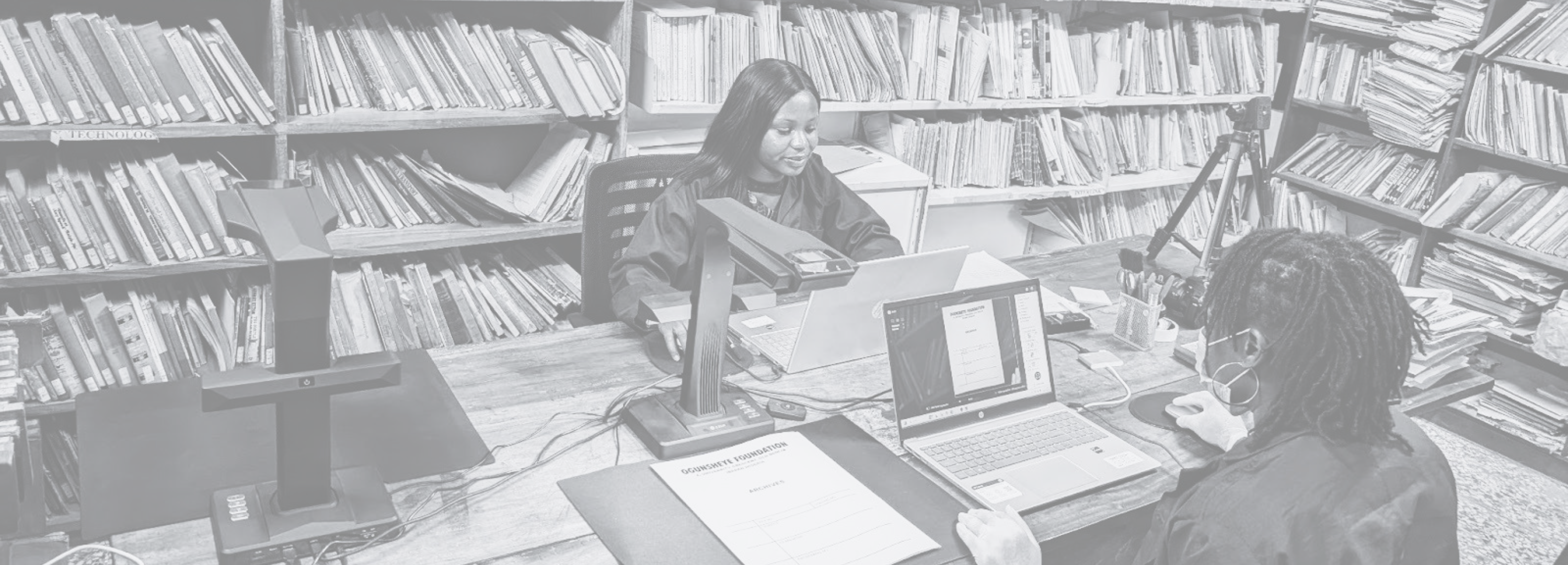 Breakthrough in the digitisation of the Ogunsheye's archives